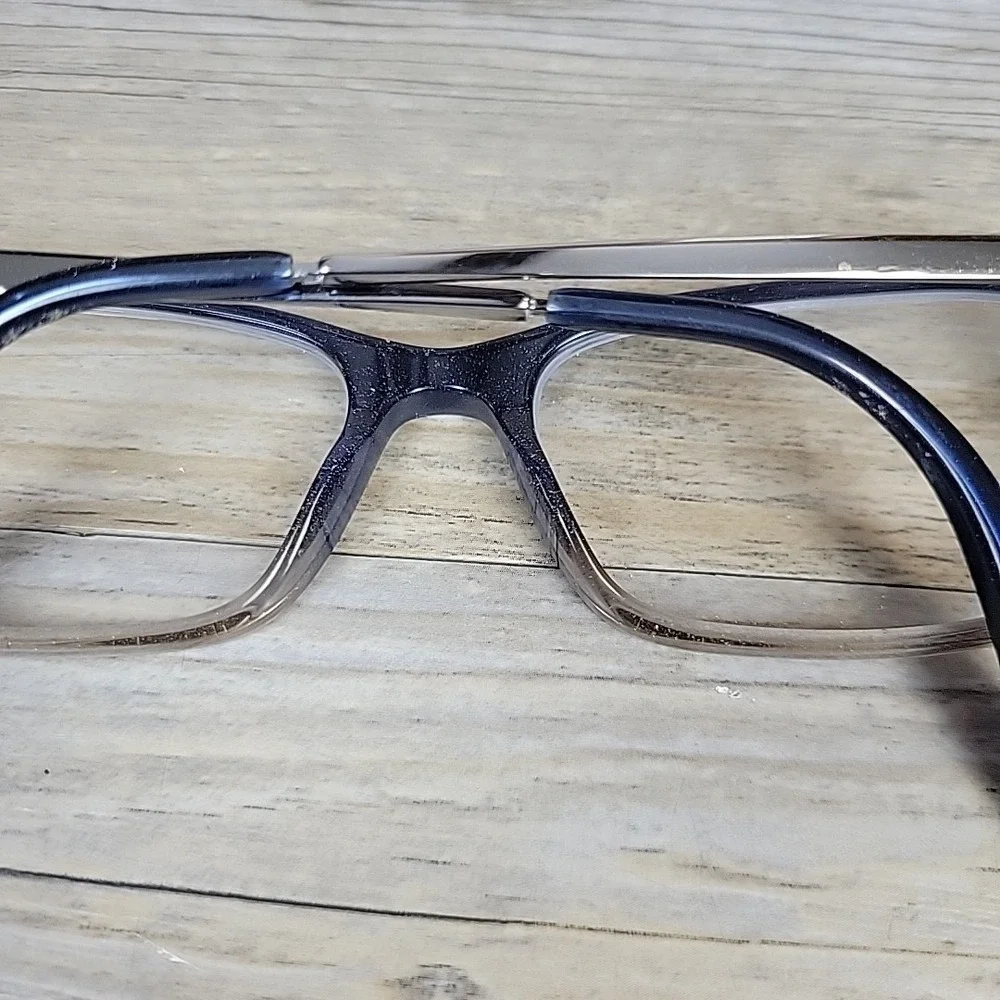 COACH NEW YORK HC6110 5489 Denim Taupe Glitter Gradient Eyeglass Frame 52-16-140